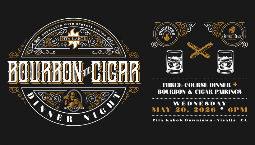 Pita Kabob x Sequoia Cigar Bourbon & Cigar Dinner